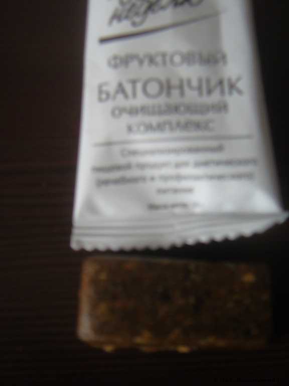 вот этот малюсенький батончик