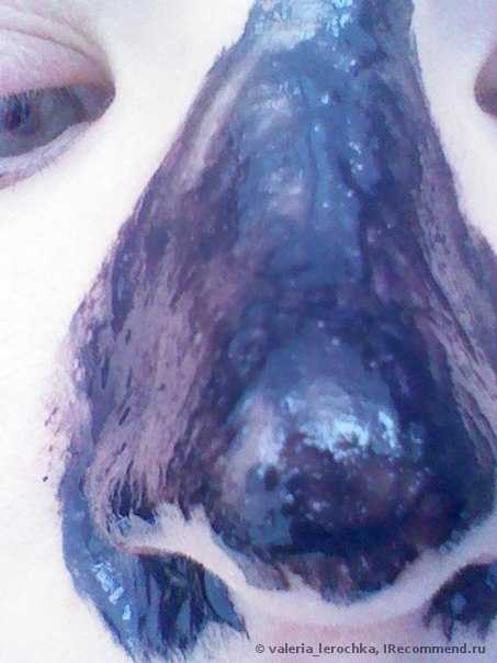 Маска-плёнка для носа Missha Black Ghassoul Peel Off Nose Pack - фото