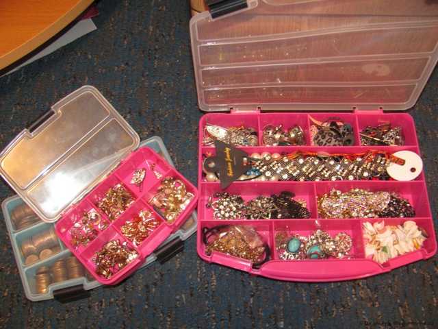 Органайзер Buyincoins Пустой чемодан Empty Storage Case Box 10 Cells for Nail Art Tips Gems - фото