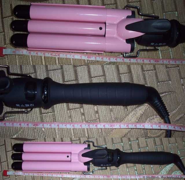 Щипцы для завивки Aliexpress Тройная плойка для волос Hot slling Lcd egg rolls stick hair roller tube hair sticks 3 barreles wave iron - фото