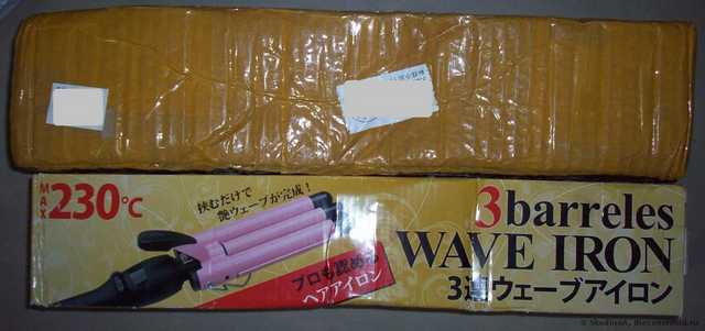 Щипцы для завивки Aliexpress Тройная плойка для волос Hot slling Lcd egg rolls stick hair roller tube hair sticks 3 barreles wave iron - фото