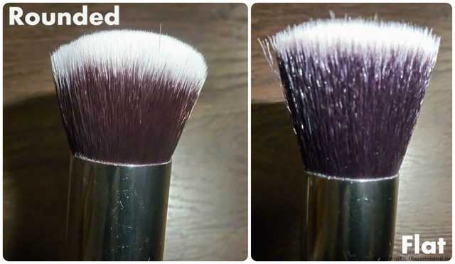 Кисть для макияжа Buyincoins Silver Soft Synthetic Large Cosmetic Blending Foundation Makeup Brush 01 - фото