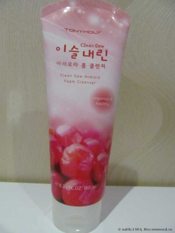 Пенка для умывания TONY MOLY Clean Dew Acerola Foam Cleanser - фото
