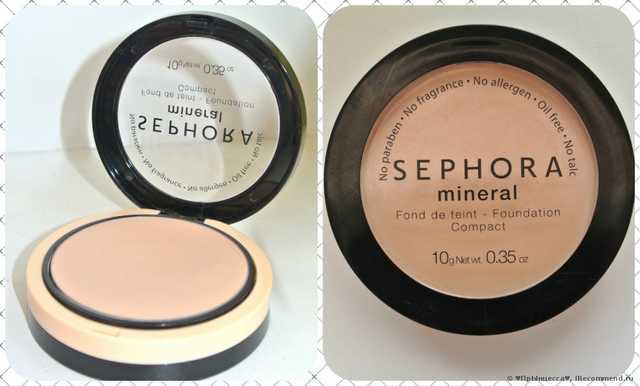 Пудра Sephora Mineral Powder Foundation Compact