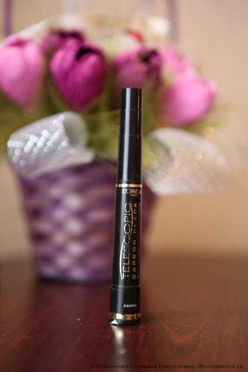 Тушь для ресниц L'OREAL Telescopic Carbon Black - фото