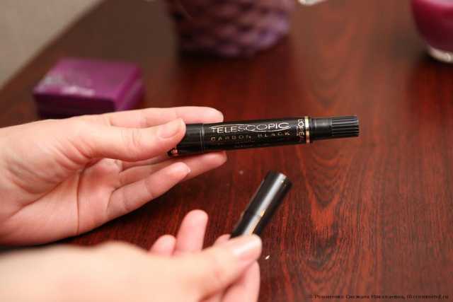 Тушь для ресниц L'OREAL Telescopic Carbon Black - фото