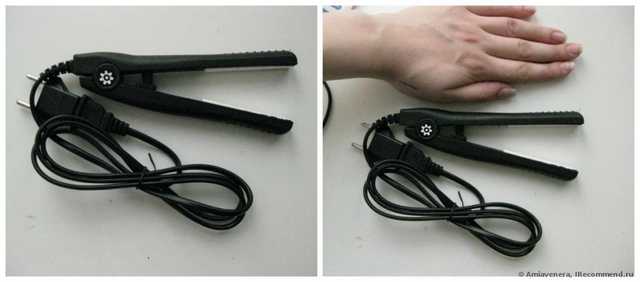 Утюжок для волос TinyDeal Mini Ceramic Electrical Splint Straight Hair Clip Bang Hair Straightener HBI-76072  TinyDeal - фото