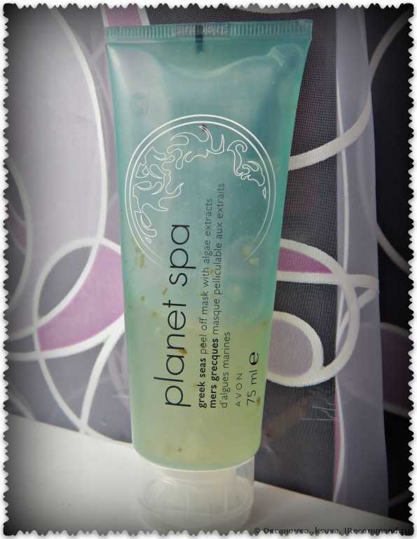 Маска-пленка для кожи лица Avon planet spa с экстрактом водорослей "Отдых в Греции" - фото