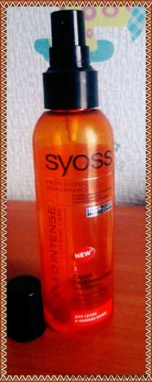 Спрей для волос SYOSS OLEO INTENSE глубокий уход - фото