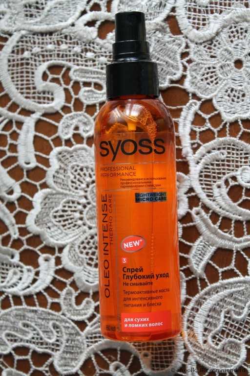 Спрей для волос SYOSS OLEO INTENSE глубокий уход - фото