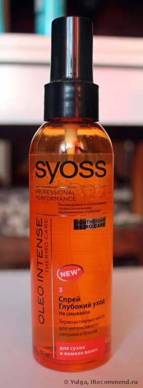 Спрей для волос SYOSS OLEO INTENSE глубокий уход - фото