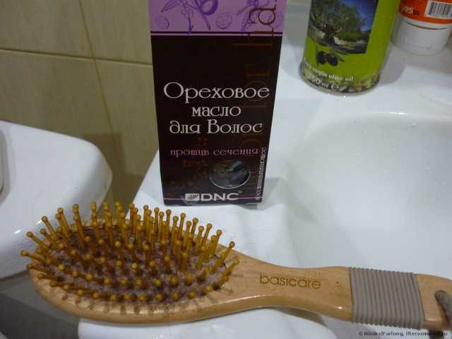 Масло для волос DNC Ореховое против сечения - фото