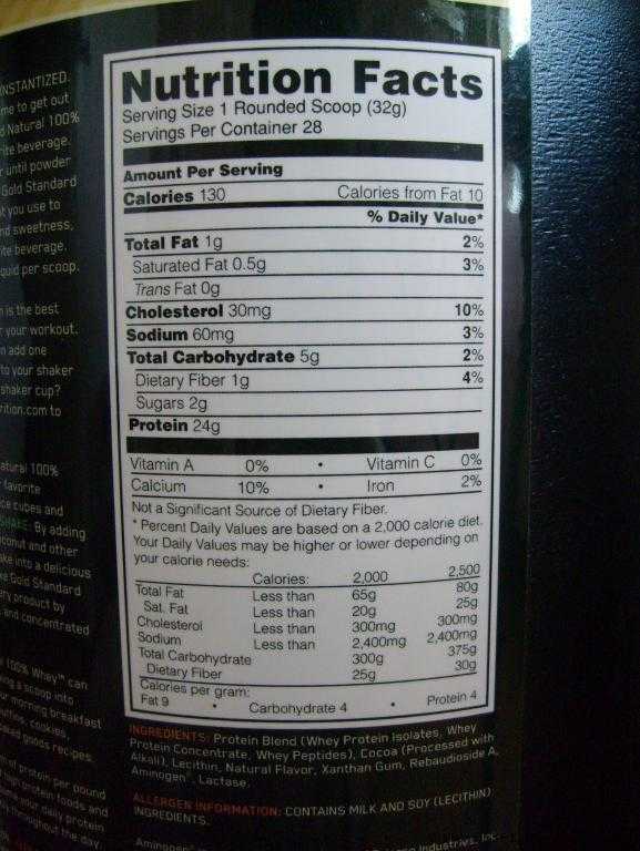 Спортивное питание Optimum Nutrition Whey Gold Standard - фото