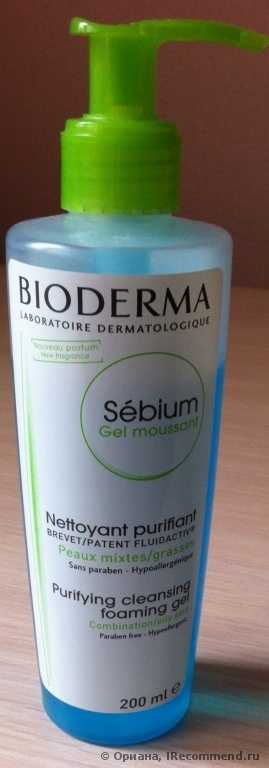 Гель для умывания Bioderma Sebium - Gel moussant purifiant - фото