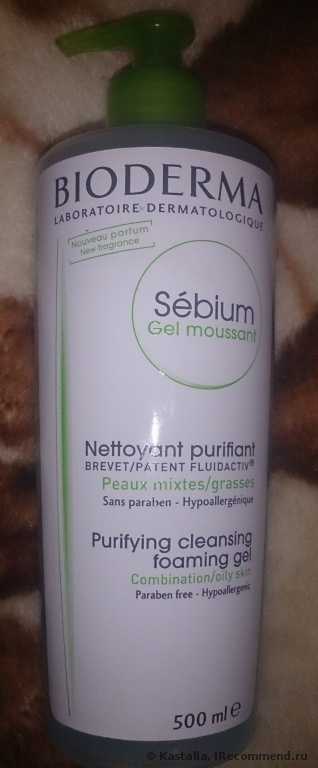 Гель для умывания Bioderma Sebium - Gel moussant purifiant - фото