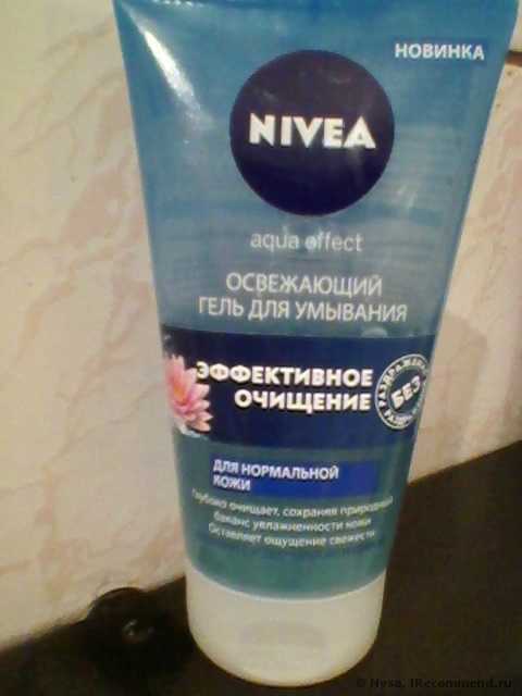 ÐÐµÐ»Ñ Ð´Ð»Ñ ÑÐ¼ÑÐ²Ð°Ð½Ð¸Ñ NIVEA Aqua effect - ÑÐ¾ÑÐ¾