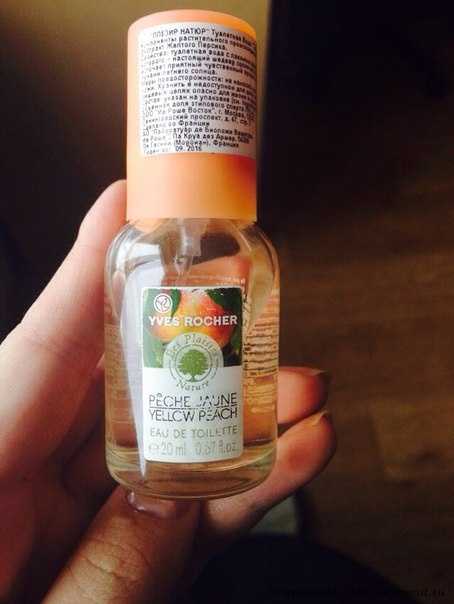 Ив Роше Yves Rocher LES PLAISIRS NATURE Yellow Peach туалетная вода - фото