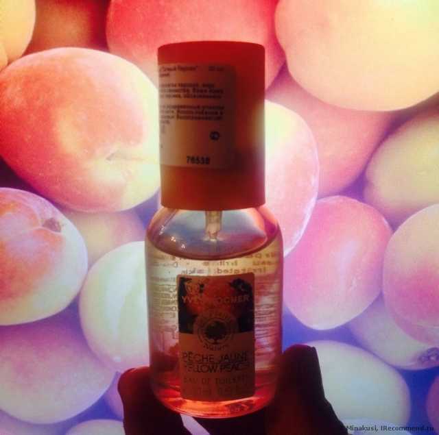 Ив Роше Yves Rocher LES PLAISIRS NATURE Yellow Peach туалетная вода - фото