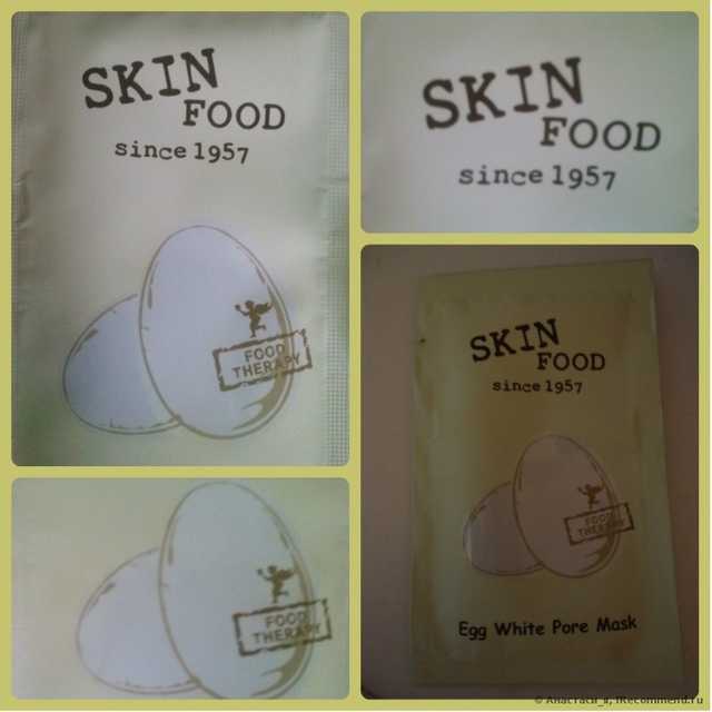 Маска для лица SKINFOOD Egg White Pore Mask - фото
