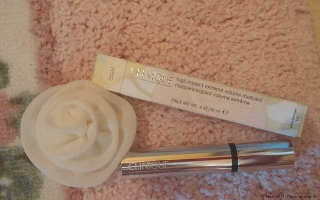 Тушь для ресниц CLINIQUE high impact extreme volume mascara black - фото