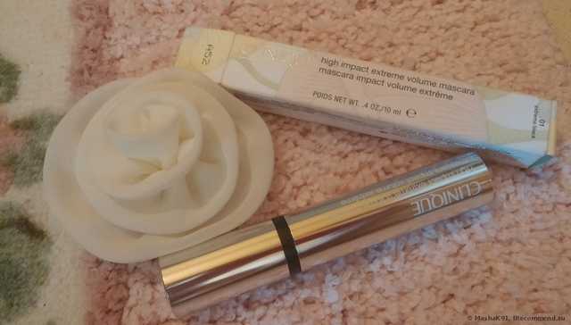 Тушь для ресниц CLINIQUE high impact extreme volume mascara black - фото