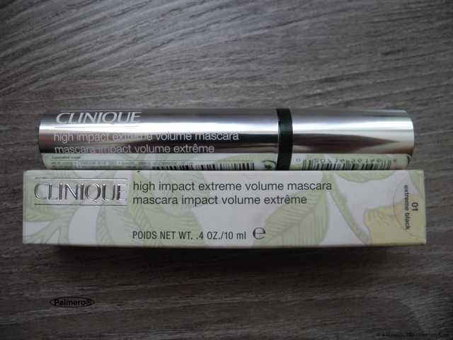 Тушь для ресниц CLINIQUE high impact extreme volume mascara black - фото