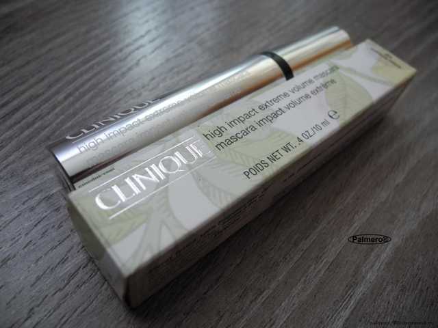 Тушь для ресниц CLINIQUE high impact extreme volume mascara black - фото