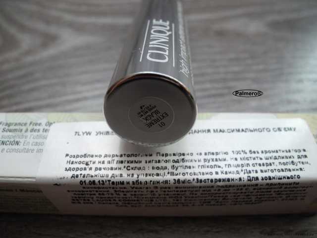 Тушь для ресниц CLINIQUE high impact extreme volume mascara black - фото