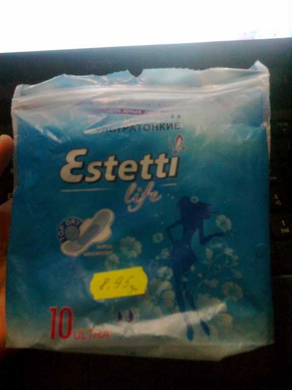 Прокладки Estetti life гигиенические Estetti life Для юных леди  ультратонкие - фото