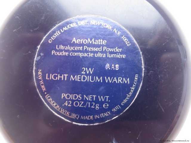 Пудра Estee Lauder AeroMatte Ultralucent Pressed Powder - фото