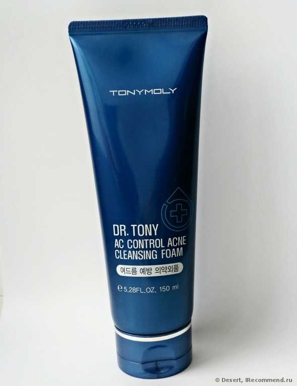 Средство для умывания TONY MOLY Dr. Tony AC Control acne cleansing foam - фото