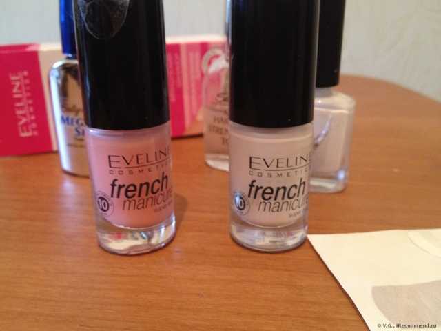 Лак для ногтей Eveline  french manicure super duet - фото