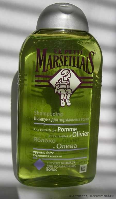 Шампунь Le Petit Marseillais для нормальных волос "Яблоко и Олива" - фото
