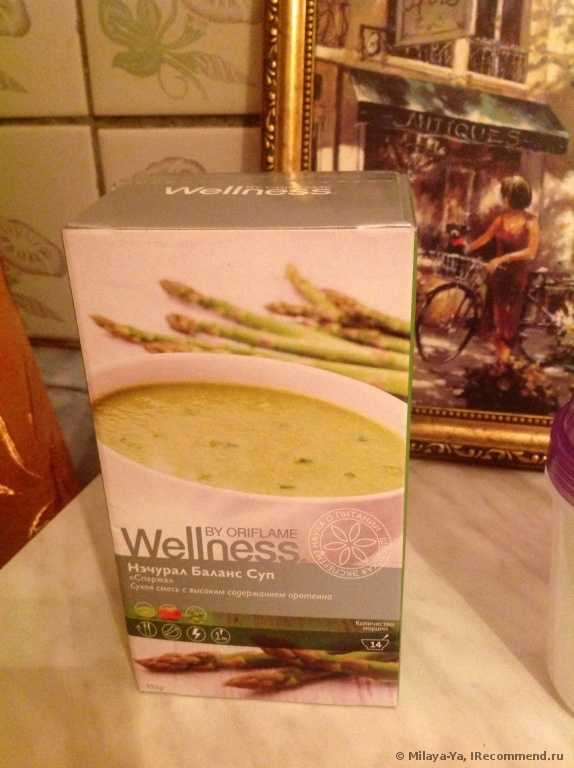 Суп Oriflame Wellness «Нэчурал баланс» Томат и Базилик / Natural Balance Soup Tomato & Basil - фото