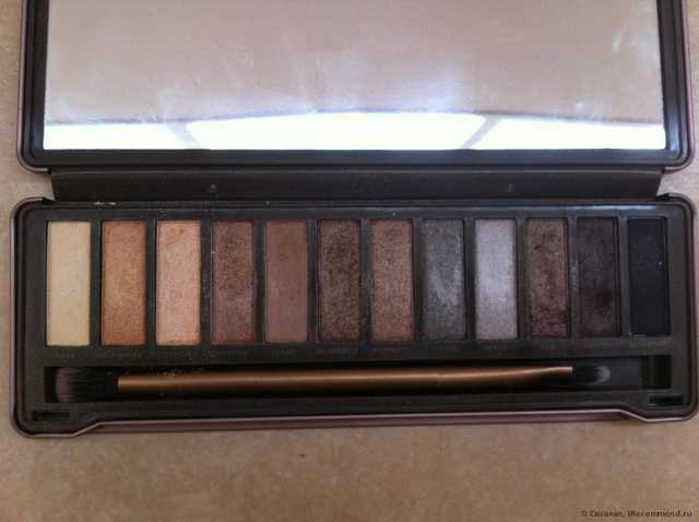 Палетка теней для век Aliexpress Urban Decay Naked 2 New Fashion Professional 12 Color Make up Neutral Nude Eye Shadow Palette With Eye Brush - фото
