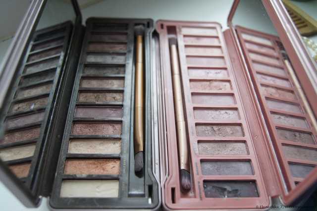 Палетка теней для век Aliexpress Urban Decay Naked 2 New Fashion Professional 12 Color Make up Neutral Nude Eye Shadow Palette With Eye Brush - фото