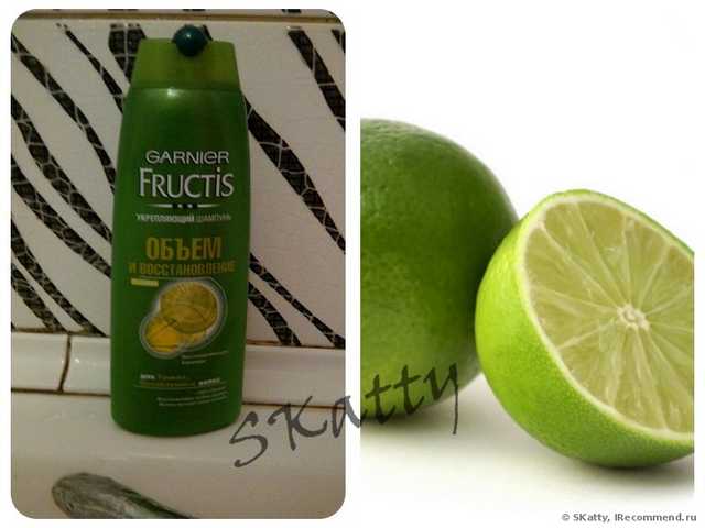 Шампунь Fructis укрепляющий "Объем и Восстановление" Экстралегкость - фото