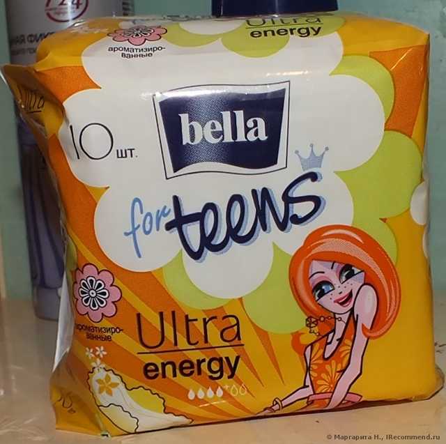 Прокладки Bella for teens Nонкие гигиенические прокладки Bella for Teens Ultra Energy - фото