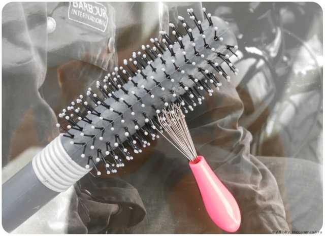 Расческа Buyincoins Comb Hair Brush Cleaner Cleaning Remover Embedded Plastic Handle Tool - фото