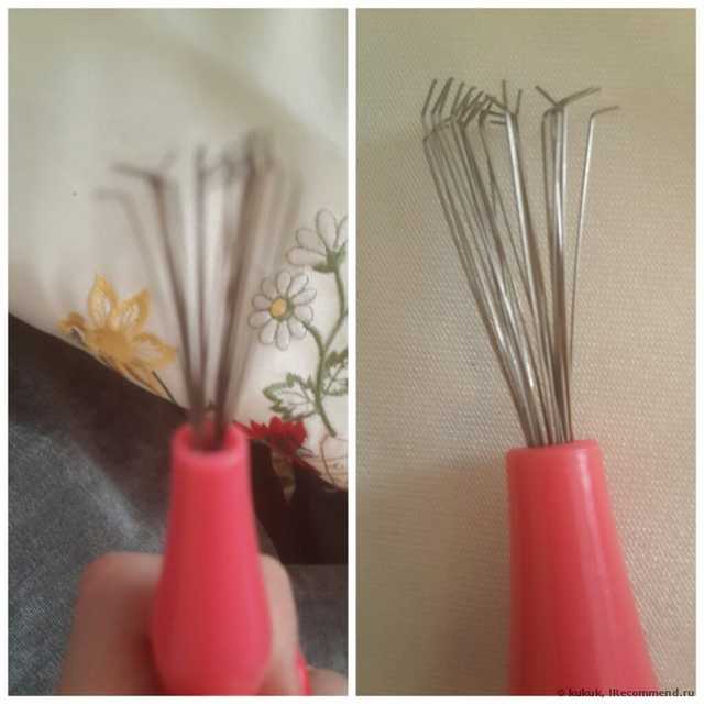 Расческа Buyincoins Comb Hair Brush Cleaner Cleaning Remover Embedded Plastic Handle Tool - фото