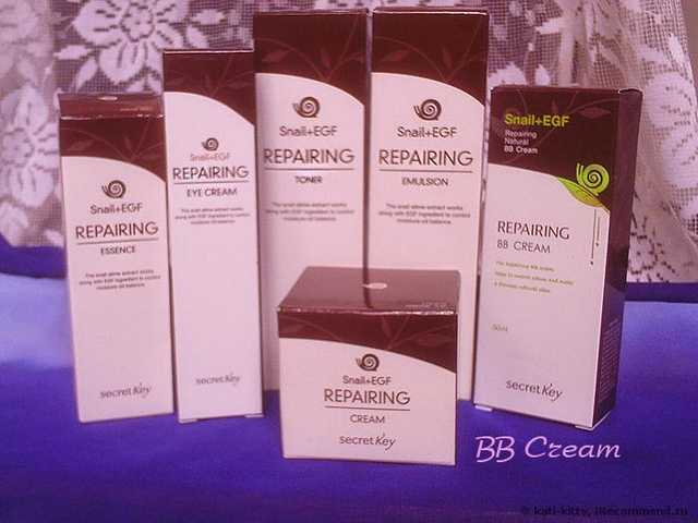 ВВ крем SECRET KEY Snail + EGF Repairing BB Cream - фото