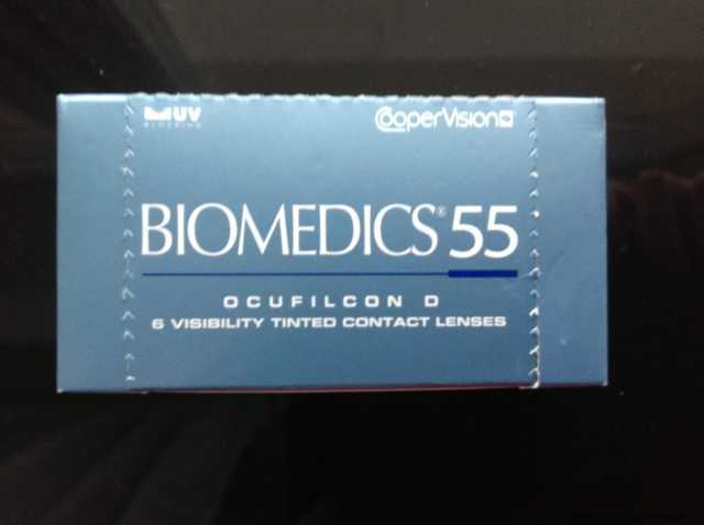 Контактные линзы Cooper Vision BIOMEDICS 55 UV - фото