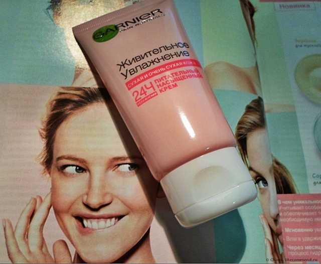 Крем для лица Garnier Живительное увлажнение "Прощай, сухость" для сухой и очень сухой кожи - фото