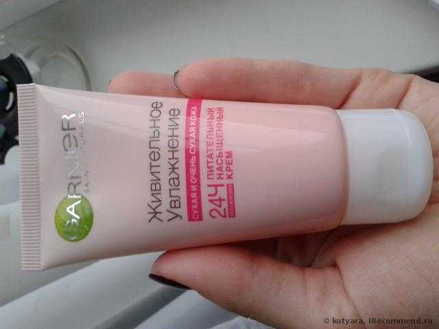Крем для лица Garnier Живительное увлажнение "Прощай, сухость" для сухой и очень сухой кожи - фото