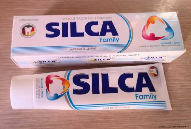 Зубная паста SILCA FAMILY - фото