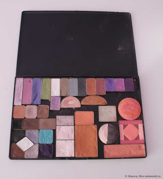Палетка для теней Buyincoins Empty Eyeshadow Aluminum Pans with Palette - фото