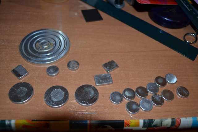 Палетка для теней Buyincoins Empty Eyeshadow Aluminum Pans with Palette - фото