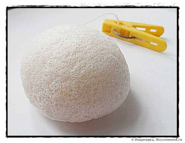 Губка для лица Missha Soft Jelly Cleansing Puff - White Clay - фото