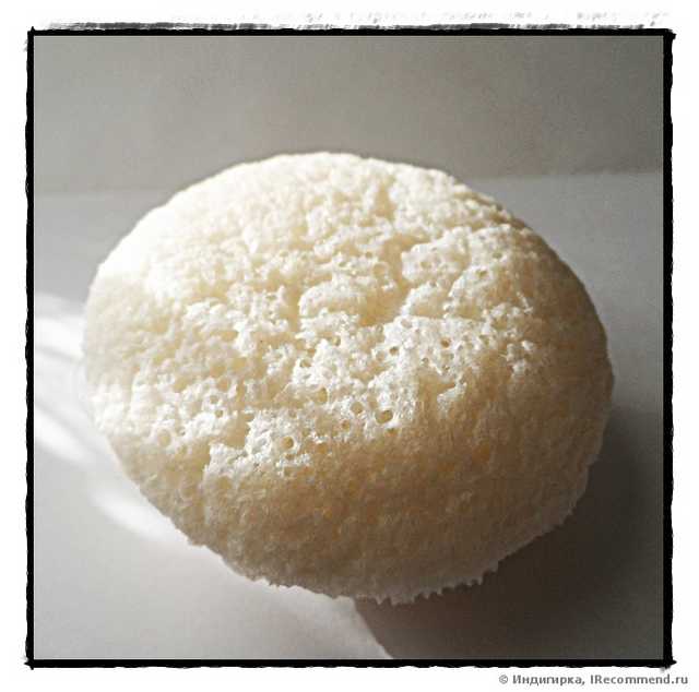 Губка для лица Missha Soft Jelly Cleansing Puff - White Clay - фото