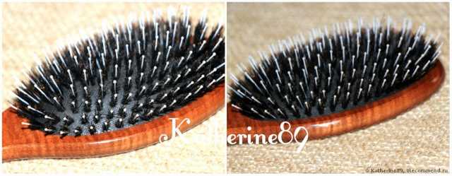 Щетка для волос HairWay Madam на деревянной основе 11-рядная (08187) - фото